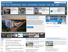 Tablet Screenshot of nhadatbinhduongaz.com